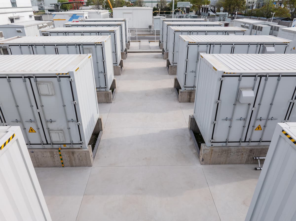 conteneurs de stockage de batteries